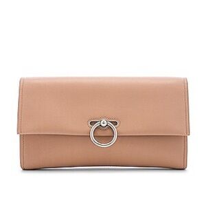 NEW!! Women’s Rebecca Minkoff Elegant Tan Leather Jean Clutch Bag in Doe (Beige)